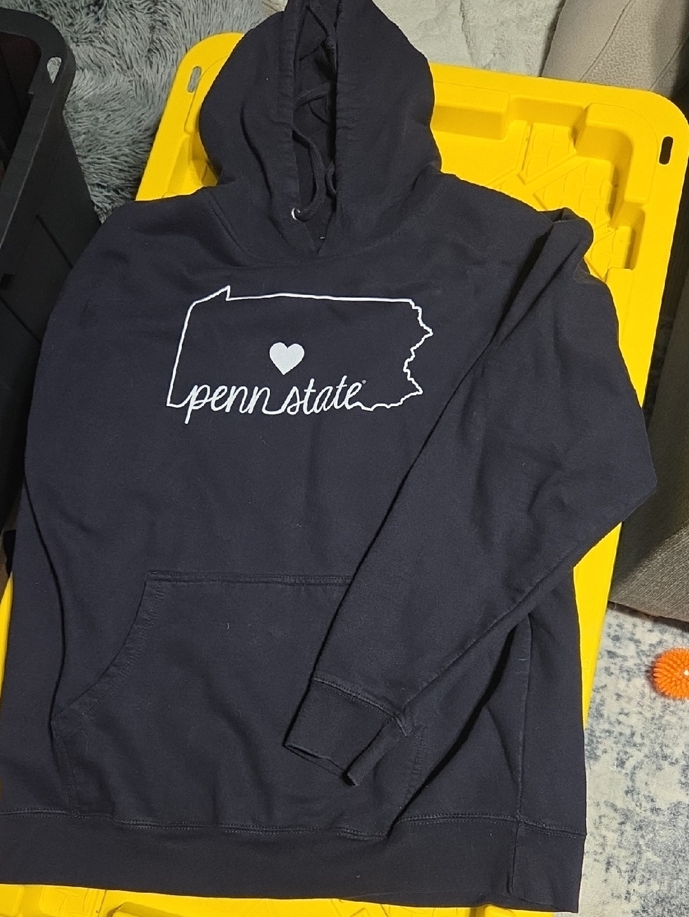Navy Hooded Sweatshirt